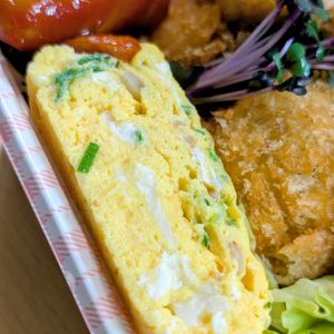 まゆのの作ってみた!投稿(紅生姜入り玉子焼き【簡単お弁当おかず】)