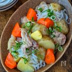 白だし香る♡ 【鶏肉の無水肉じゃが🥔】