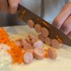 子どもが大絶賛【鯉のぼりオムライス】の工程1