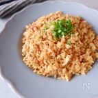 アンチョビで♪洋風納豆チャーハン