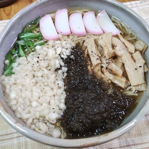 M＊Pの作ってみた!投稿(うどんだしに中華麺♪かけ中（かけちゅう）隠れた富山B級グルメ)