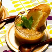 ■夏野菜たっぷり・飲むサラダ♪ガスパチョ■