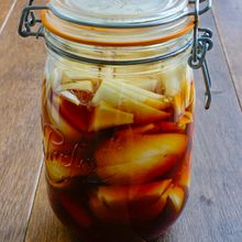 新玉ねぎの醤油漬け【ヤンパチャンアチ】
