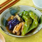 京都で学んだ！甘長唐辛子と油揚げの炊いたん