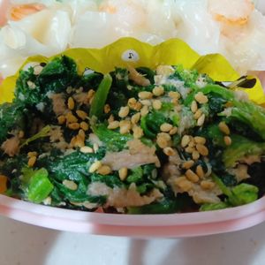 mmm10の作ってみた!投稿(ほうれん草とツナの《バリ旨♡ナムル》)