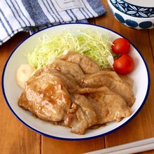 ご飯が止まらない！豚ロースの甘辛マヨ照り焼き