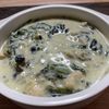 はるの作ってみた!投稿(とろり濃厚【チキンとほうれん草のきのこポタージュ】)
