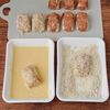旨みたっぷり！ふんわりカレーのちくわメンチカツの工程4