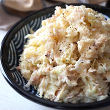 【レンジで完結!シャキホク食感】キャベツポテサラ
