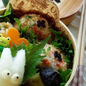 ONI*MAMA*の作ってみた!投稿(コロコロ大根とツナのワイン味噌おにぎり)