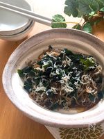 時短・やみつき♡糸こんとわかめとじゃこのヘルシーおつまみ