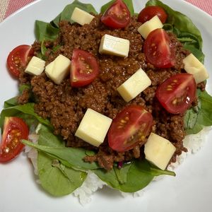 ゆっこの作ってみた!投稿(レンチン1発！簡単で美味しすぎる【タコライス】)
