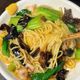 【豚肉とチンゲン菜のあんかけ麺】とろ〜り旨あんが絡む♡