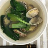 あさりと小松菜のスープ