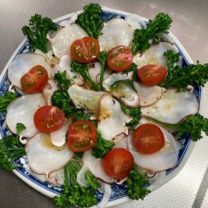 そら・ゆずの作ってみた!投稿(【かんたん♡基本のたこカルパッチョ】ドレッシングが美味しい！)