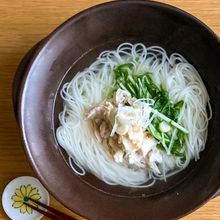 【鶏塩にゅうめん】ゆで汁活用！胃に染みる15分レシピ