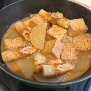 なつの作ってみた!投稿(ほっこり♡温まる～《味噌煮込みおでん風》)