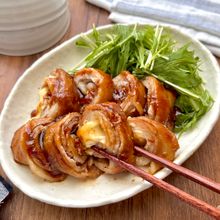 巻いて焼くだけ♪【とろ〜りチーズチャーシュー】