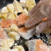 カリッとしてほくっ！鮭とじゃがいもの粒マスタード焼きの工程2