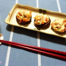 しいたけのサーモンマヨ焼き