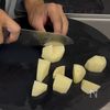 トースターで楽チン【ウインナーチーズポテト】の下準備