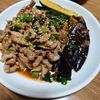 しぃちゃんの作ってみた!投稿(【ご飯が超合う】豚こま肉と茄子ズッキーニのさっぱりオイ照り)