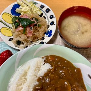 たぁプーの作ってみた!投稿(小松菜と春雨のさっぱり♡和風チャプチェ【#簡単 #時短】)