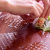 大葉香るちくわチーズのカリもちライスペーパー巻き*新感覚!の工程5