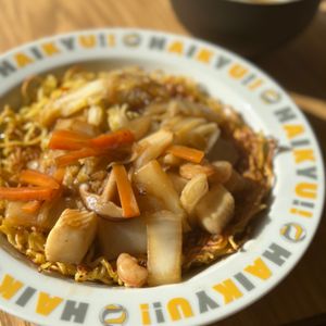 みちょの作ってみた!投稿(【えびと白菜のあんかけ焼きそば】パリッと麺にとろ〜りあんが◎)