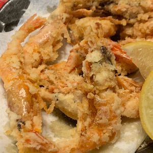 ぐ〜たら子の作ってみた!投稿(家呑みレシピ♪小エビのから揚げ)