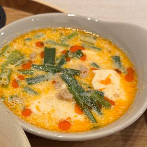 すじのこの作ってみた!投稿(【豆腐とニラの担々豆乳スープ】食べ応え◎簡単おかずスープ♪)