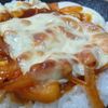 mmm10の作ってみた!投稿(濃厚甘旨デミグラスソースのハンバーグドリア)