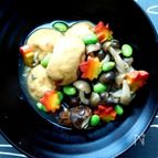 がんもどきときのこの煮物　秋の彩り♪