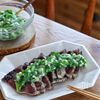 材料2つ【たたきオクラのねばうま塩だれ】