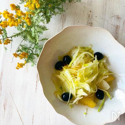 フェンネルと甘夏のサラダ