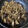 友の作ってみた!投稿(いろいろきのこのポン酢マリネ)