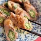 食感楽しい♪オクラの肉巻き