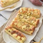【チーズケーキ風スイートポテト】ホットケーキミックスで簡単！