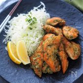 油大さじ３でサクッと☆鶏ささみのあおさ揚げ