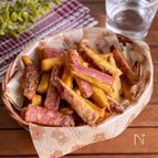 カリカリほくほく！食べ始めたら止まらない「フライドおさつ」