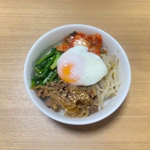 こりりの作ってみた!投稿(【甘辛肉のお手軽ビビンバ】絶品！お肉も野菜も一皿で♪)