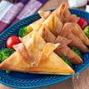 こどもの日に♪包んで焼くだけ【チーズミートのかぶと春巻き】