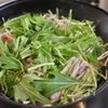 [豚こまと水菜のふわ玉炒め]塩こうじでしっとり柔らか♪の工程2