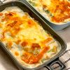 michuの作ってみた!投稿(ほっこり♡長ねぎと舞茸のチキングラタン)