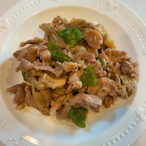 みわの作ってみた!投稿(豚肉とピーマンときのこのオイスター炒め)
