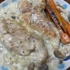 ゆくゆくの作ってみた!投稿(鶏むね1枚で！ビストロ級マスタードクリームチキン)