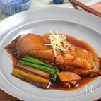フライパン カレイの煮付け