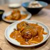 くるぶし。の作ってみた!投稿(【煮込みハンバーグ】我が家一番人気おかず♡小さめ簡単Ver.)