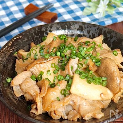 こってり濃厚!衝撃の旨さ♡豚バラとエリンギのオイバタ炒め