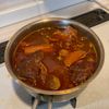 ライトパパの作ってみた!投稿(コスパ最高！本格簡単！豚肩ロースの赤ワイン煮込み☆クリスマス)